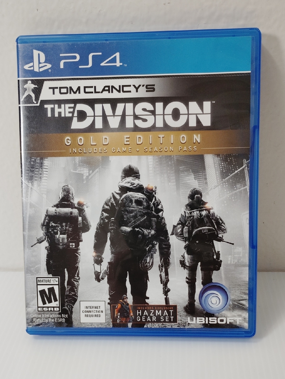 Tom Clancy's The Division Gold Edition PS4 Game - Blue Case